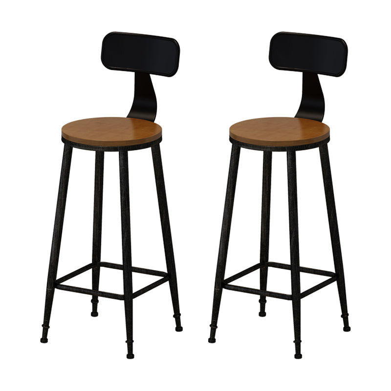 Modern Solid Wood Counter Height Set 1/2/4/7 Pieces Indoor Natural Counter Set