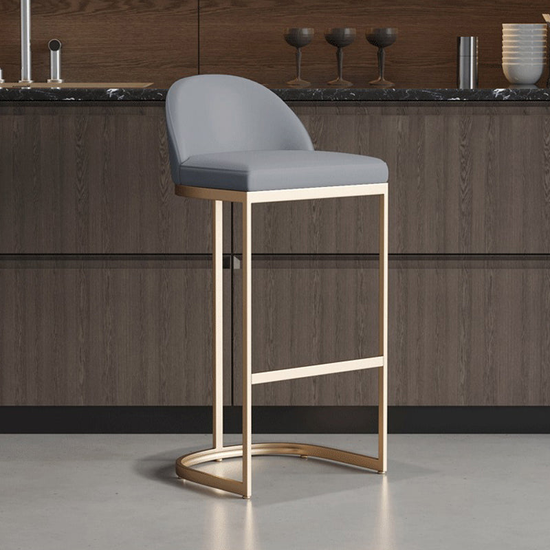 Glam Bar Table Set 1/2/5 Pieces Rectangle Bar Table with Metal High Stools for Kitchen