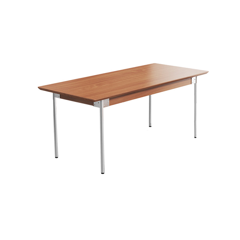 Industrial 1/2/3/4/5 Pieces Rectangle Dining Set Solid Wood Dining Room Table with Chairs