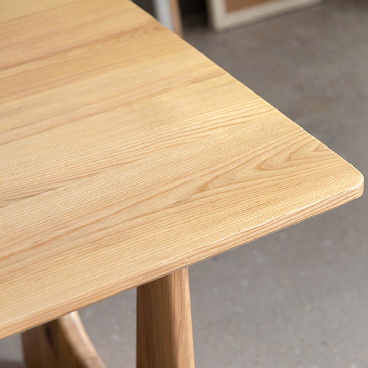 Industrial 1/2/4/5/6 Pieces Rectangle Dining Solid Wood Dining Room Table with Chairs