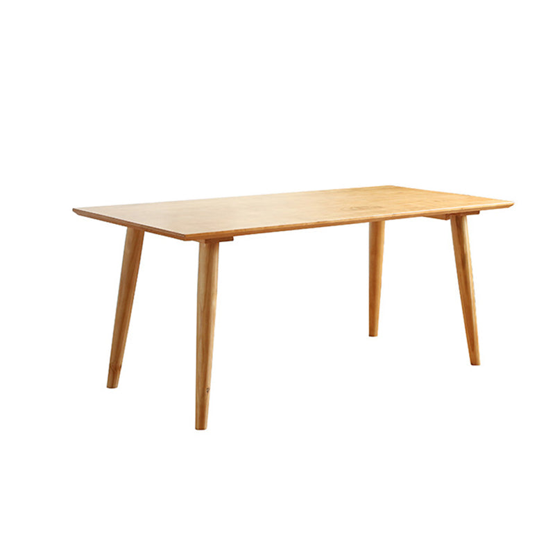 Traditional Rectangle Wood Table Set 1/2/5 Pieces Dining Set for Home