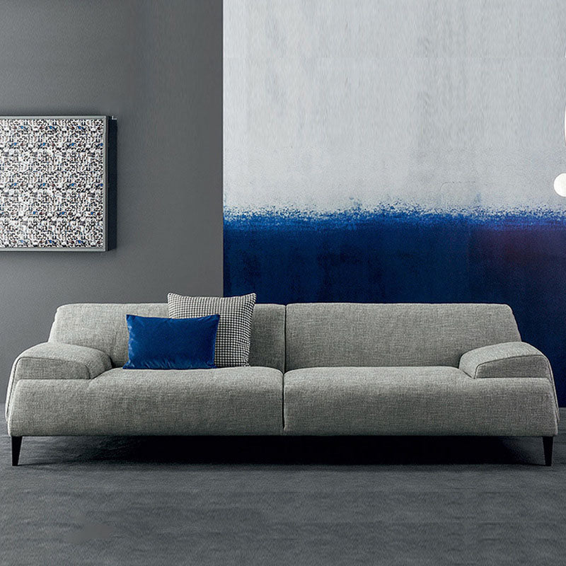 Tight Back Recessed Arm Sofa for Apartment and Living Room,86.61" L