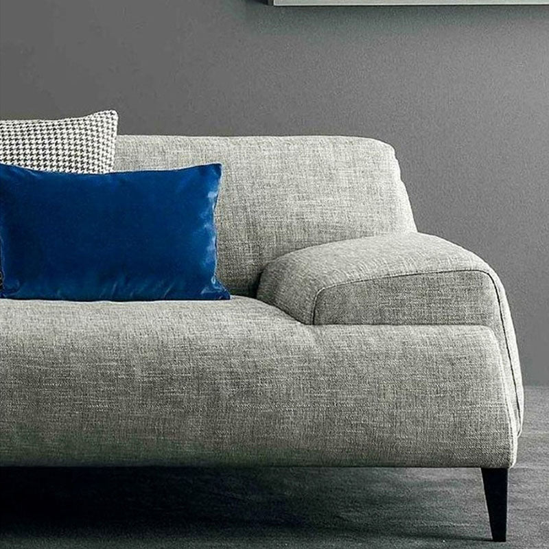 Tight Back Recessed Arm Sofa for Apartment and Living Room,86.61" L