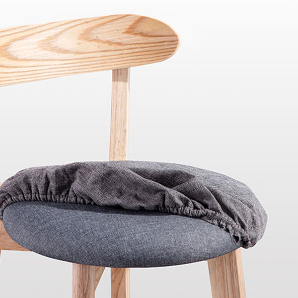 Contemporary Beech Home Barstool Matte Finish Upholstered Bar Stools