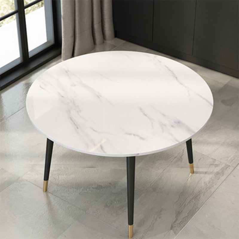 Contemporary Style Round Table Set 1/2/5/7 Pieces Dining Set for Home