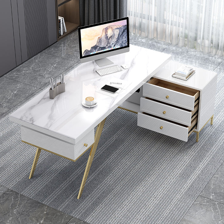 Glam l shaped desk hotsell