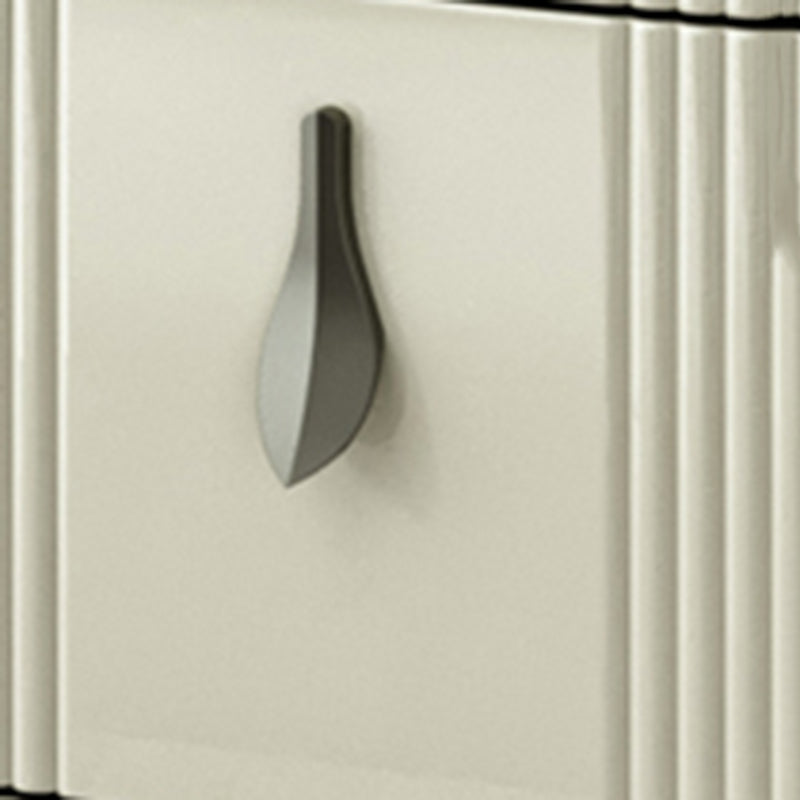 Contemporary Wooden Chest Bedroom Vertical Storage Chest with Drawers