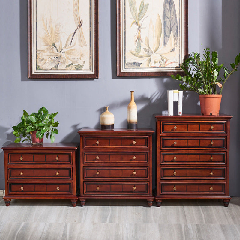 Glam Dresser Solid Wood Storage Chest Dresser with 3/4/5 Drawers