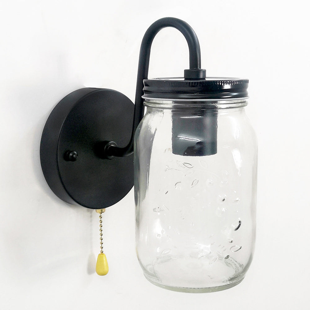 Industrial Wall Light Fixture Glass Shade Light Sconce Lighting Fixture Fixture