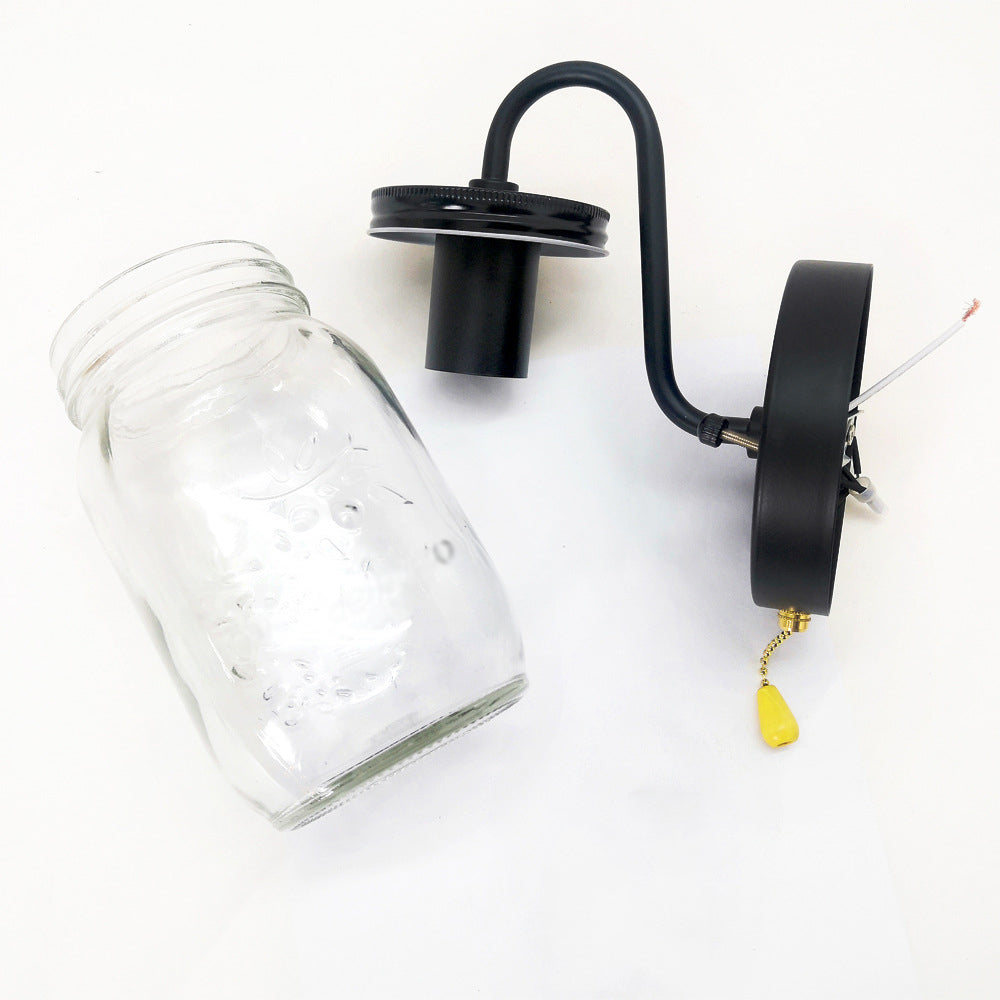 Industrial Wall Light Fixture Glass Shade Light Sconce Lighting Fixture Fixture