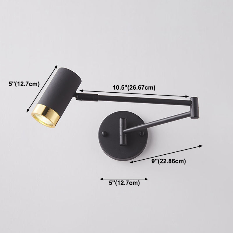 Modern Style Wall Light Household Wall Light Sconce with Adjustable Arm