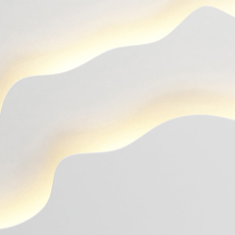 Modern Wall Mount Lighting Minimalist Metallic LED Hallway Surface Wall Sconce