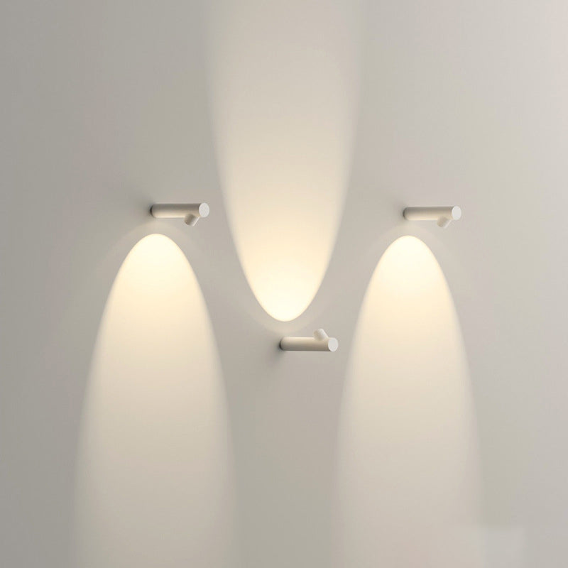 Modern Wall Washer Light Minimalist Metallic LED Hallway Surface Wall Sconce