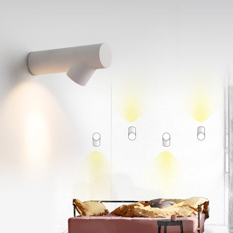Modern Wall Washer Light Minimalist Metallic LED Hallway Surface Wall Sconce