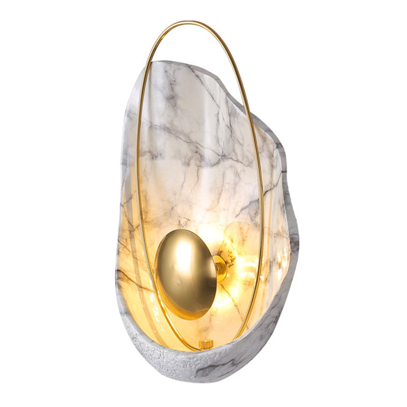 Modern Wall Lamp Nordic Style Resin Wall Mount Lighting for Sitting Room