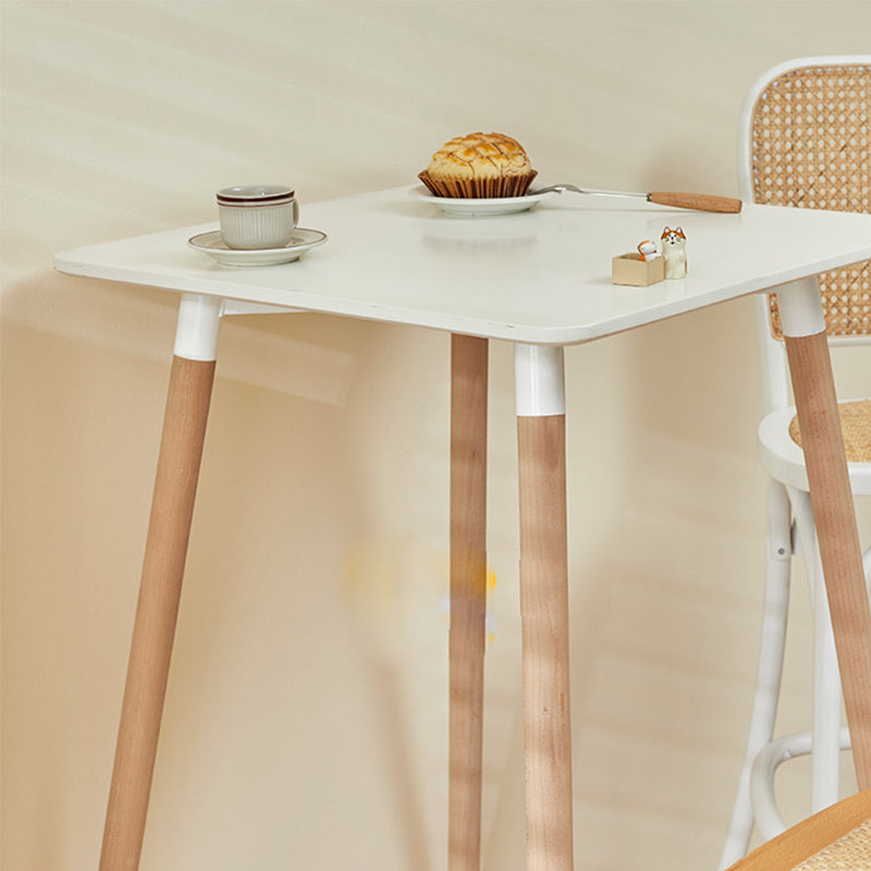 Modern Bistro Bar Table Fixed Bistro Bar Height Cocktail Table with Legs