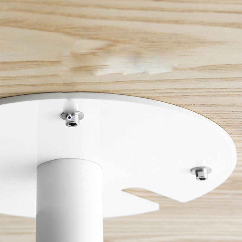 Wood Bar Dining Table Square Metal Pedestal Bar Height Pub Table