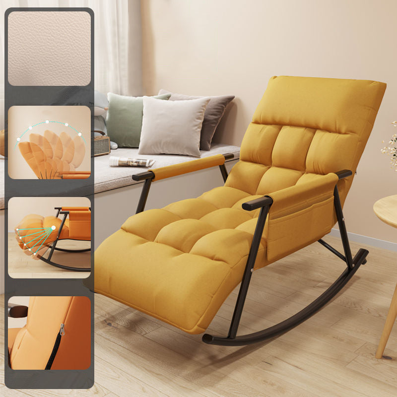 Balcony and Living Room Style Simple Rocker Chair Modern Leisure Lazy Chair