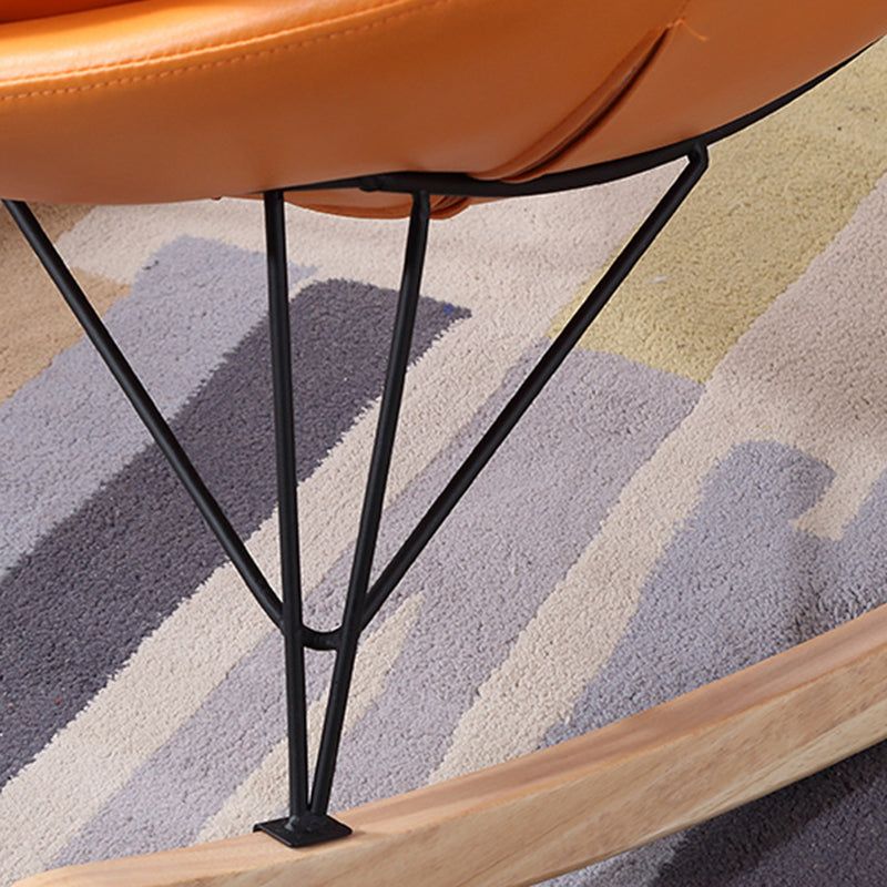 Modern Style Single Rocking Chair Indoor Lazy Sofa Rocking Chair for Living