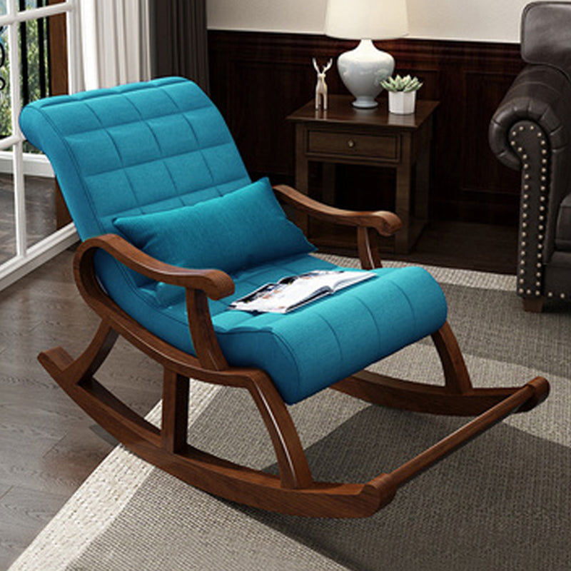 Mid-Century Recliner Chair Tufted Cushions Recliner Chair With A Lumbar Pillow