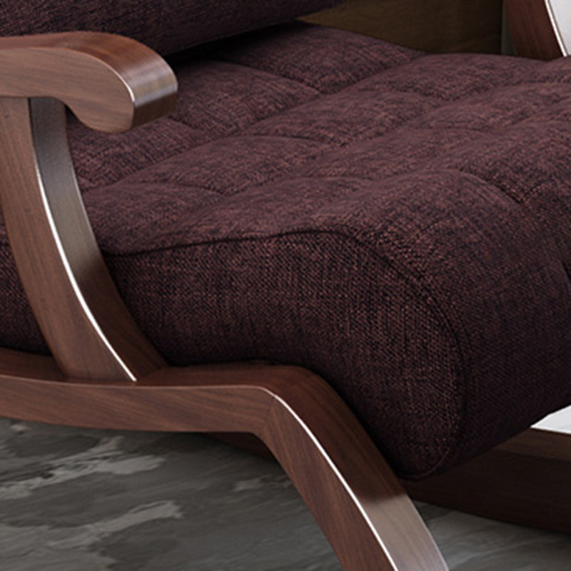 Mid-Century Modern Recliner Chair Upholstered Recliner Chair