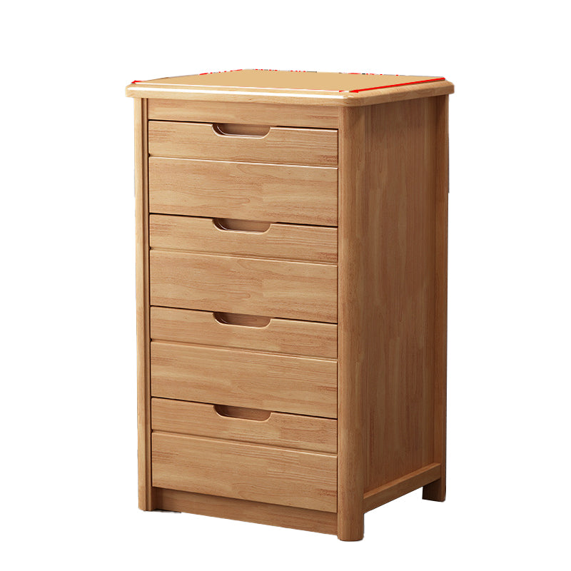 Modern Rectangle Side Cabinet Soft Close Drawers Wood Storage Cabinet