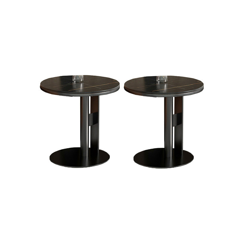 Modern End Table Round Minimalist Side End Table for Living Room
