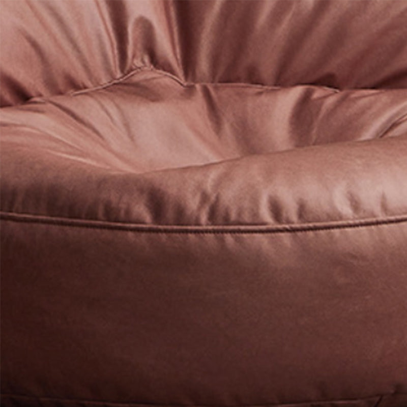 Nordic Bonded Leather Armless Tight Back EPP Filled Aceent Chair