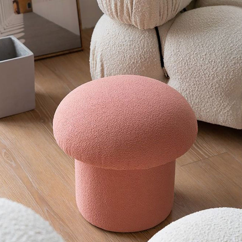 Modern Velvet Pouf Plain Specialty Water Resistant Chair Ottoman