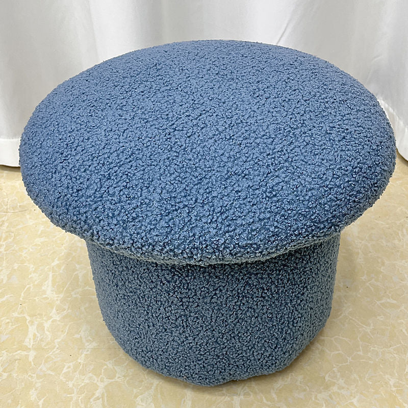 Modern Velvet Pouf Plain Specialty Water Resistant Chair Ottoman