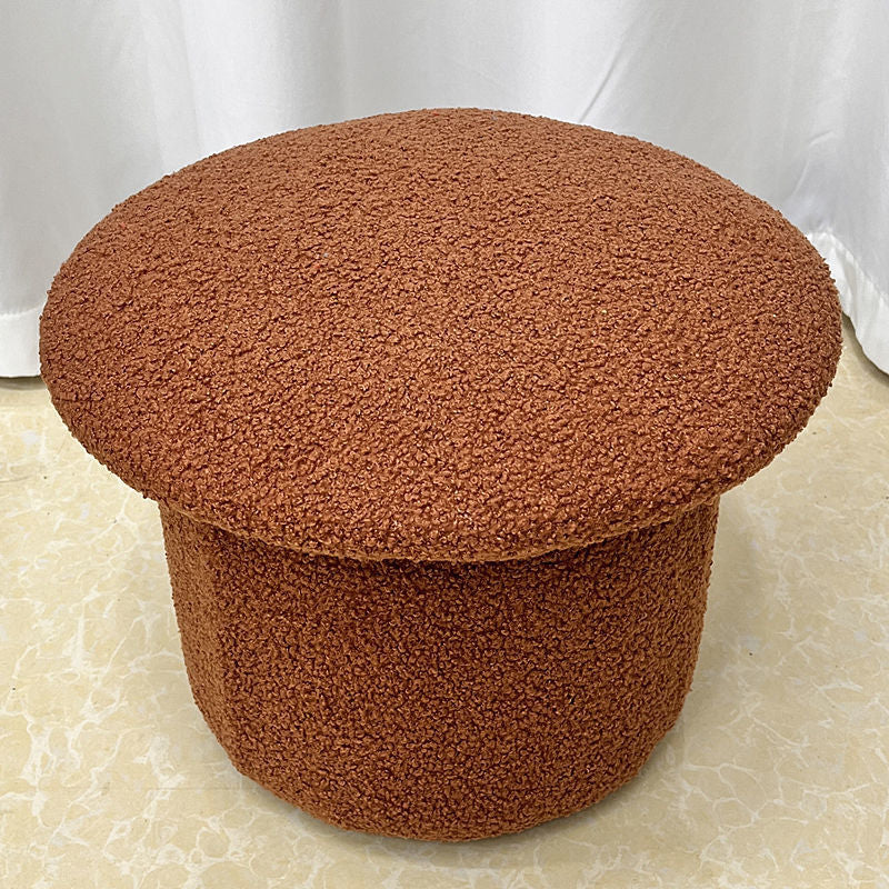 Modern Velvet Pouf Plain Specialty Water Resistant Chair Ottoman