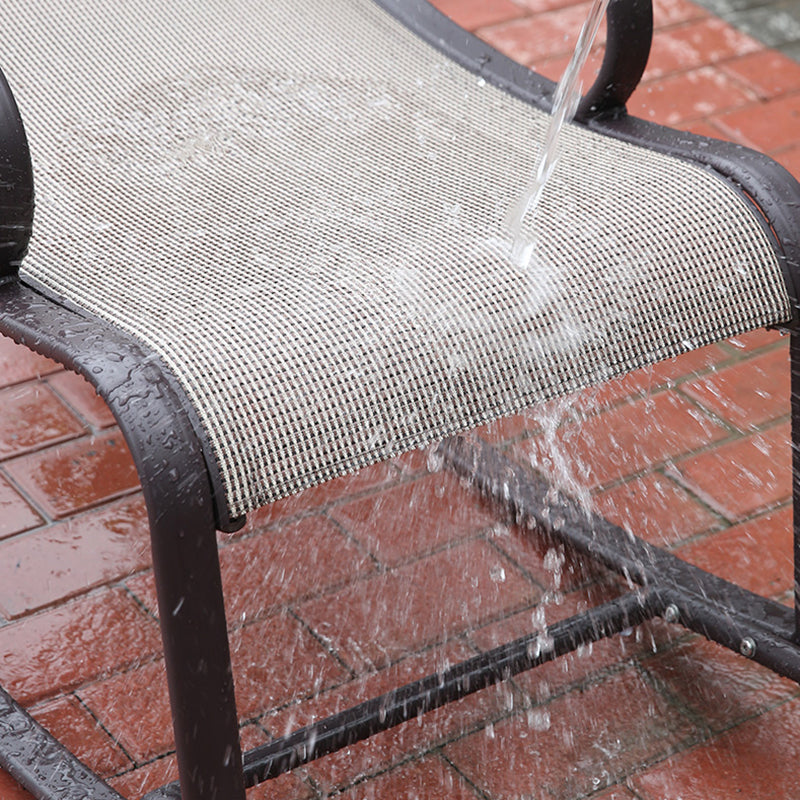 Contemporary High Back Rocking Chair Reclining Rocker Chair 26.8" x 59" x 39"