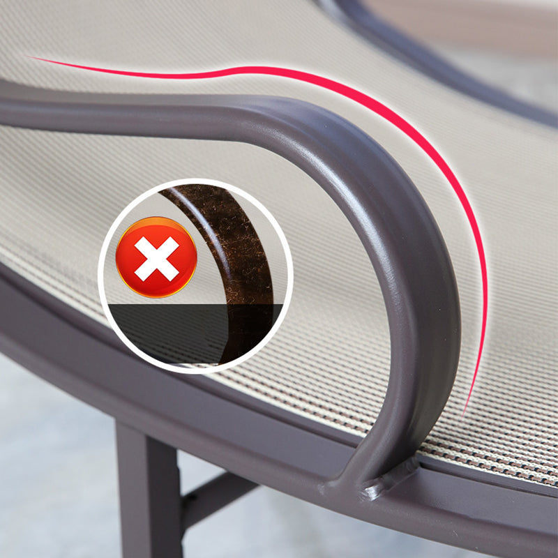 Contemporary High Back Rocking Chair Reclining Rocker Chair 26.8" x 59" x 39"