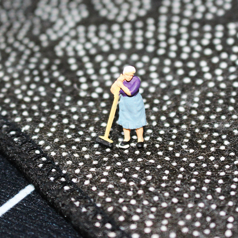 Rectangle Shape Rug Living Room Beige Tone Polyester Washable Area Rug