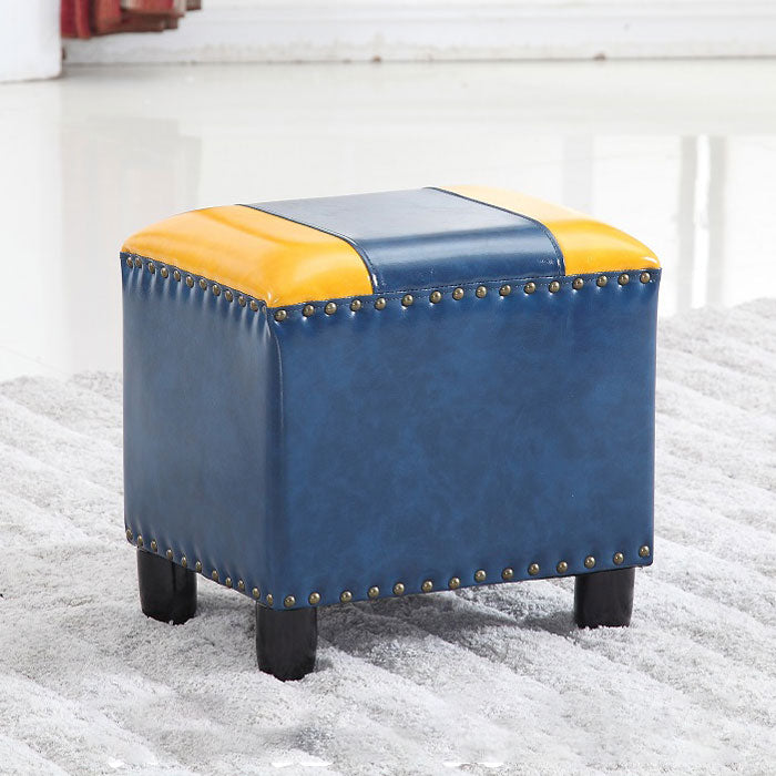 Modern Leather Standard Rectangle Nail Decoration Indoor Standard