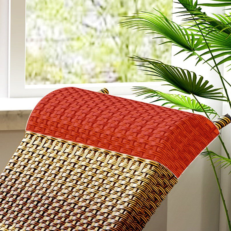 Modern Spindle Rattan Rocking Chair Wheel Handrail Design Rocker Chair With Black Frame