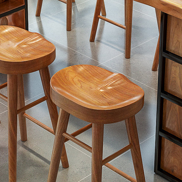 Industrial 1/2/9 Pieces Solid Wood Bar Table Set Fixed Counter Set for Home Use