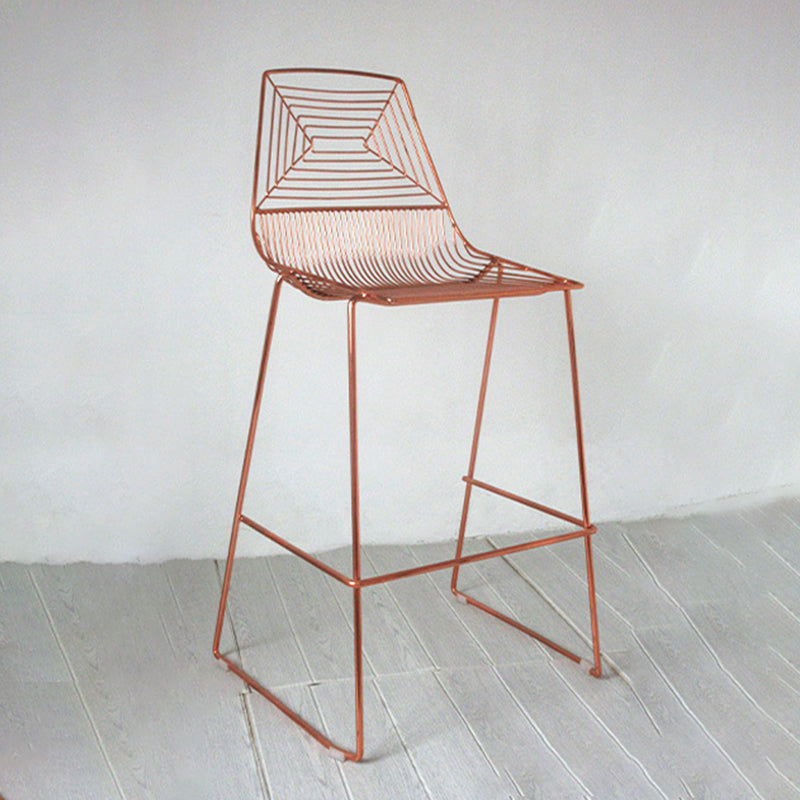 1/3 Pieces Round Bar Table Set Modern Metal Cafe Bar with Foot Bar Stools