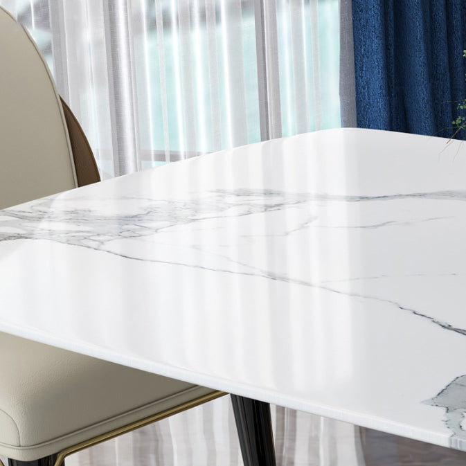 Contemporary Style Rectangle Table Set 1/5/6/7 Pieces Dining Set for Home