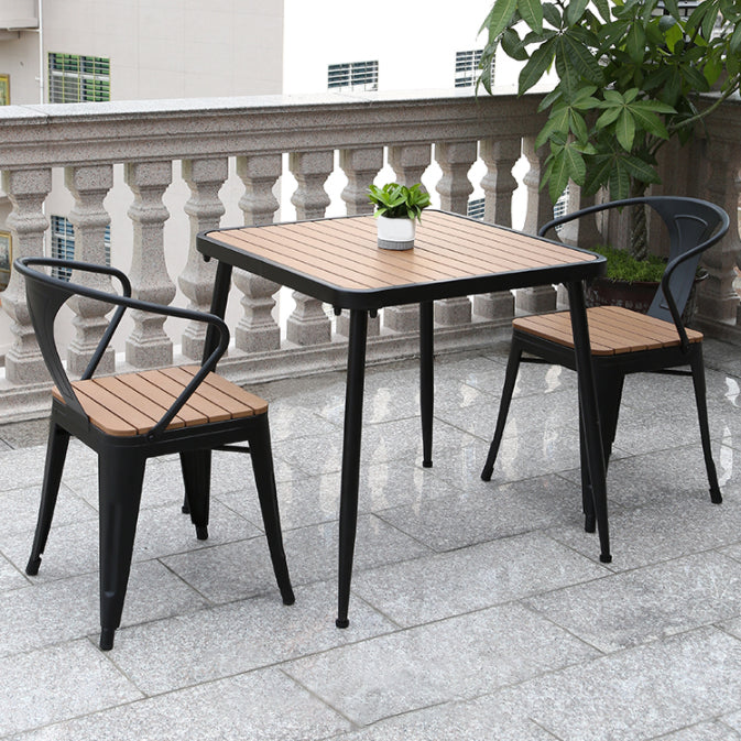 Modern Engineer Wood Dining Set 1/2/5/7 Pieces Dining Set for Home Use