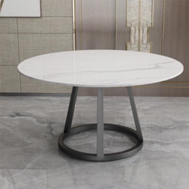 Contemporary Round Table Set 1/2/5/7 Pieces Dining Set for Kitchen
