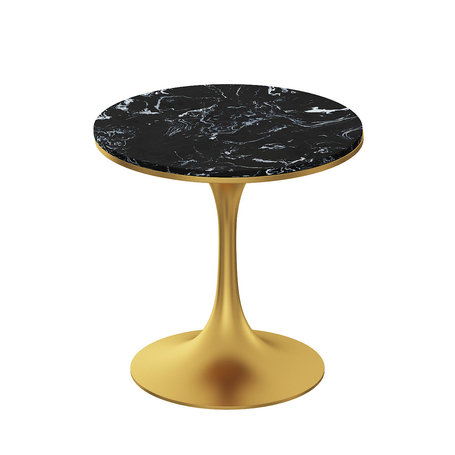 Contemporary Round Table Set 1/2/3/4/5 Pieces Dining Set for Kitchen