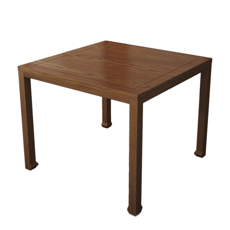 Traditional Wood Dining Set 1/5 Pieces Rectangle Dining Table Set