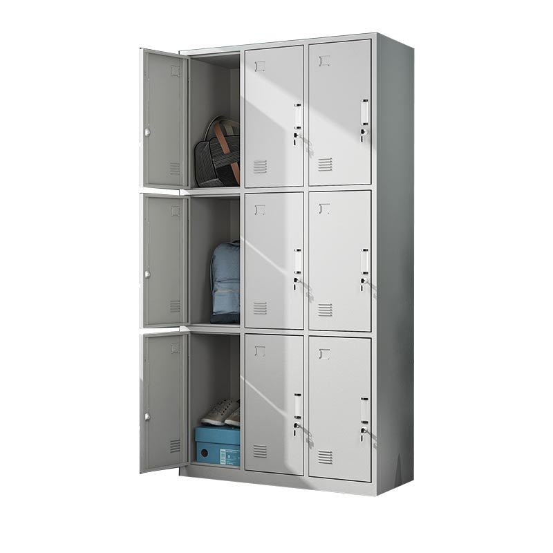 Modern Hinged Wardrobe Armoire Steel Wardrobe Cabinet for Bedroom