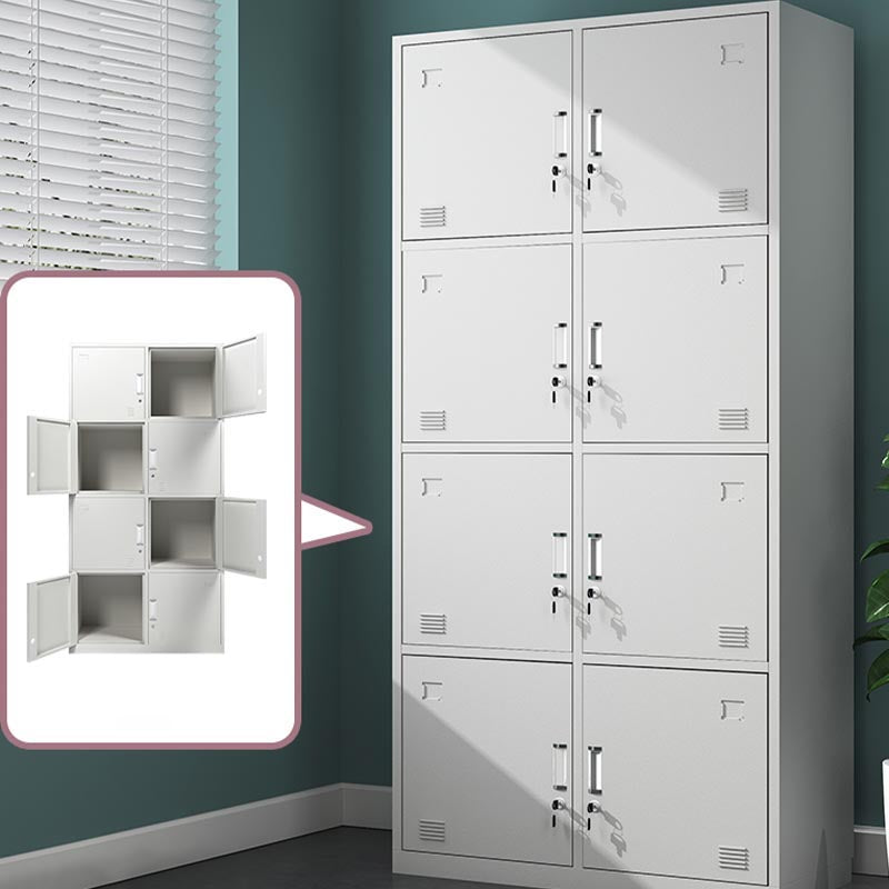 Modern Hinged Wardrobe Armoire Steel Wardrobe Cabinet for Bedroom