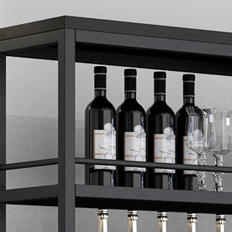 Modern Floor Wine Glass Stemware Rack Holder Metal Wine Rack