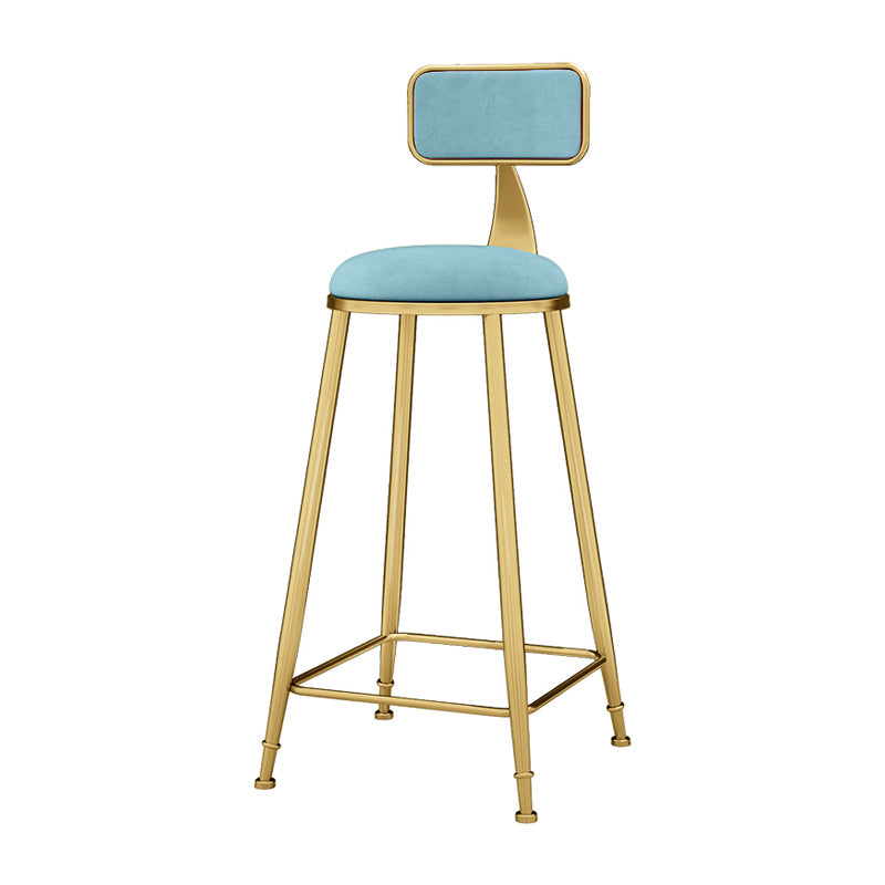 Glam 1/3 Pieces Bar Table Set Rectangle Stone Counter Table with Stools for Balcony