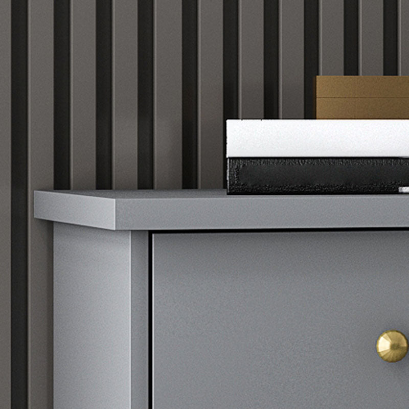 Glam Engineered Wooden Storage Chest Bedroom Chest with Drawers