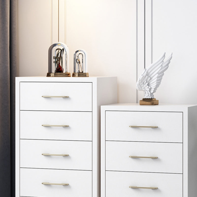 Glam Vertical Storage Chest Bedroom 16"W Wooden Chest with Drawers