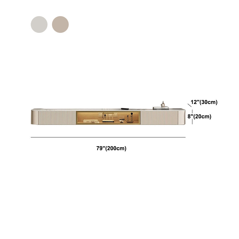 Slate TV Cabinet Gorgeous Style Simple Home Wall Mounted TV Media Console